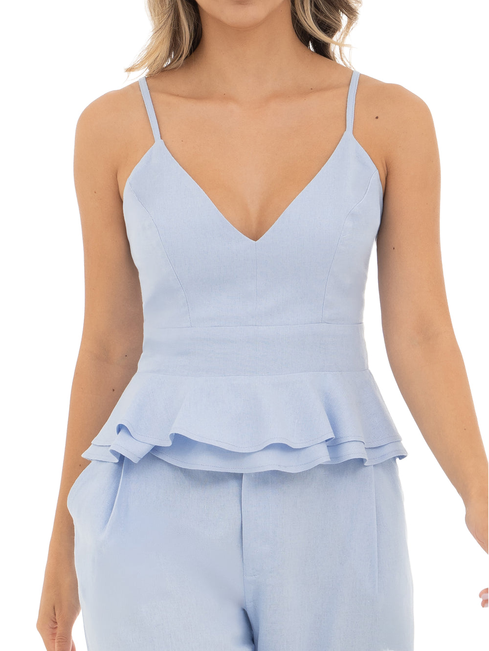 vestido elegante para dama con falda amplia en linea A