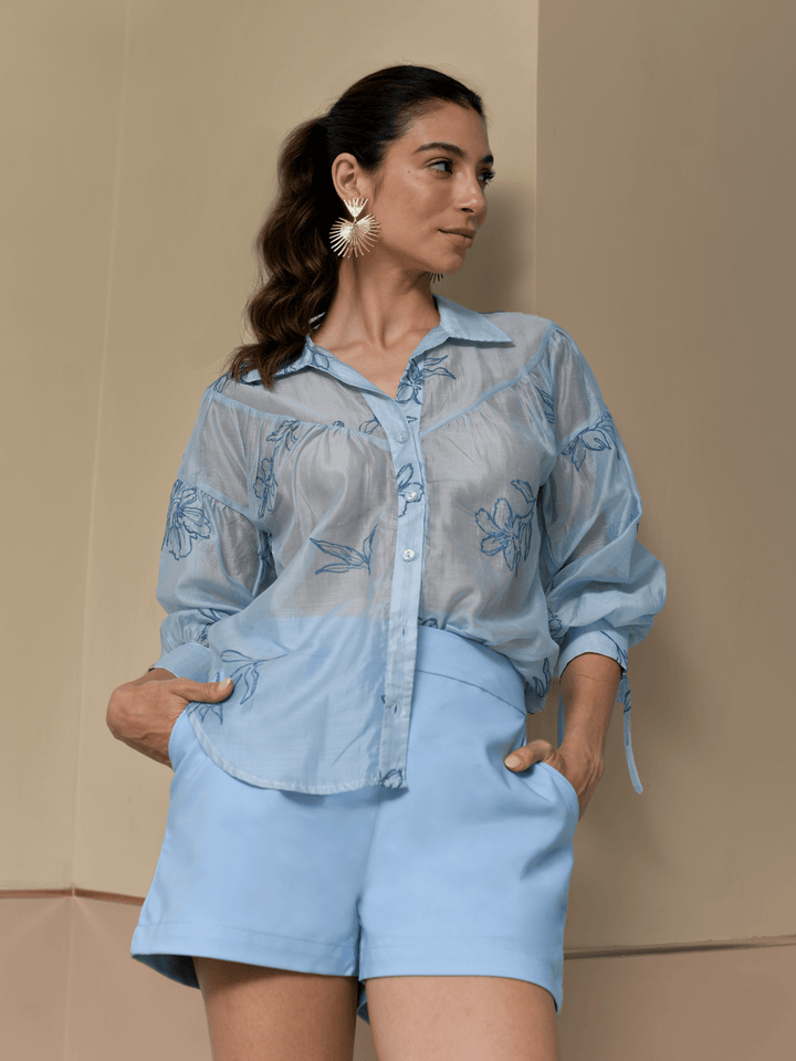 Blusa Dorset Cream - Free Store Col