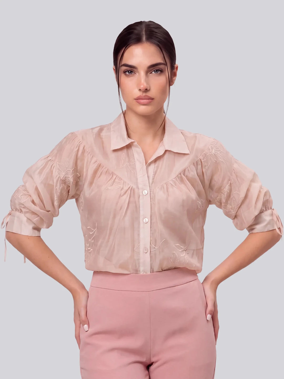 Blusa Dorset Cream - Free Store Col
