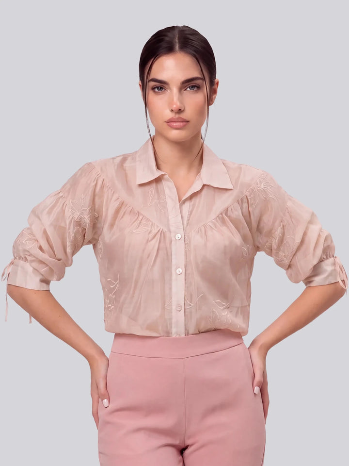 Blusa Dorset Cream - Free Store Col