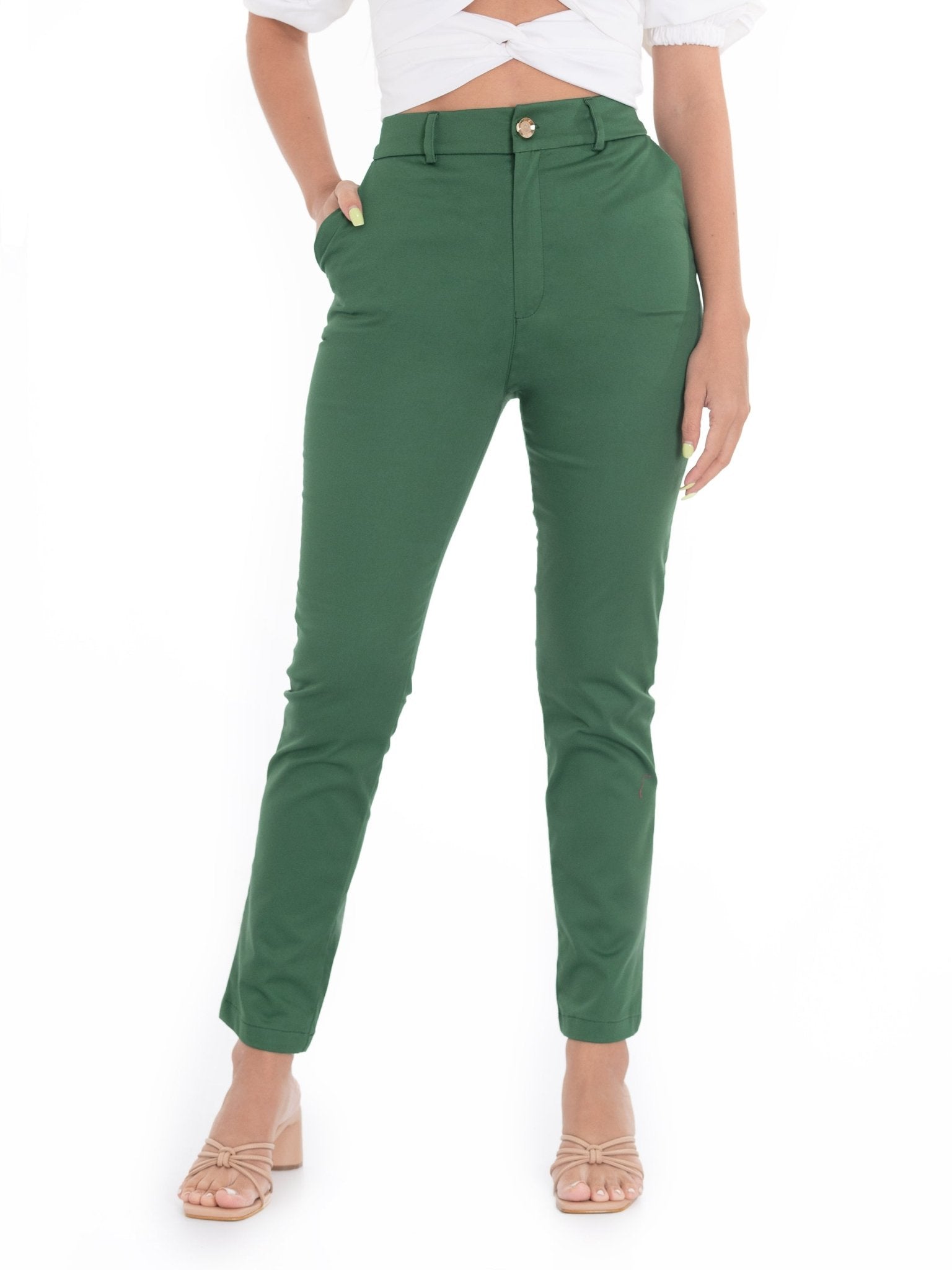 pantalones clásicos para dama